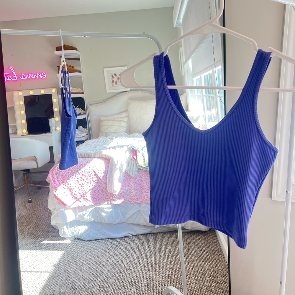 Purple Basic Comfy Tank - Picture 2 of 2